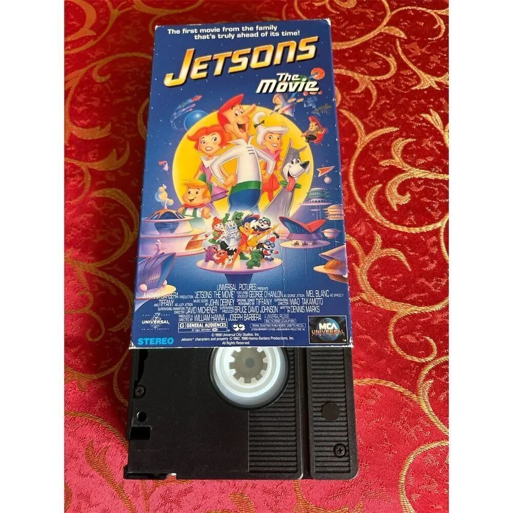 Jetsons: The Movie VHS 1990 Children's Family Film G Rated
